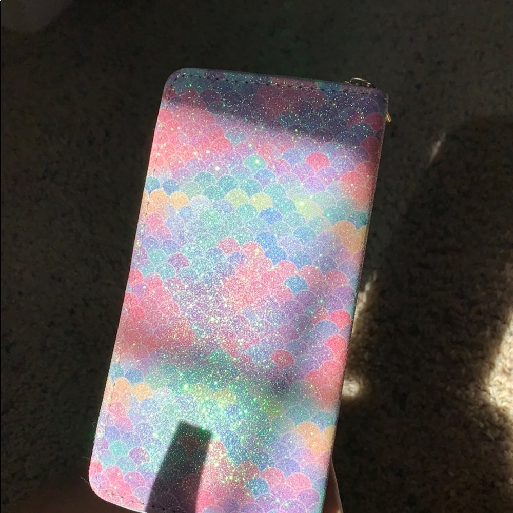Large Sparkly mermaid wallet
